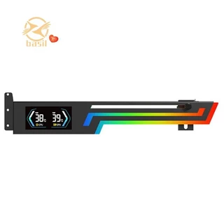 Placa Gráfica ARGB Suporte VGA Display De Temperatura Para 5V 3PIN AURA SYNC Altura Ajustável