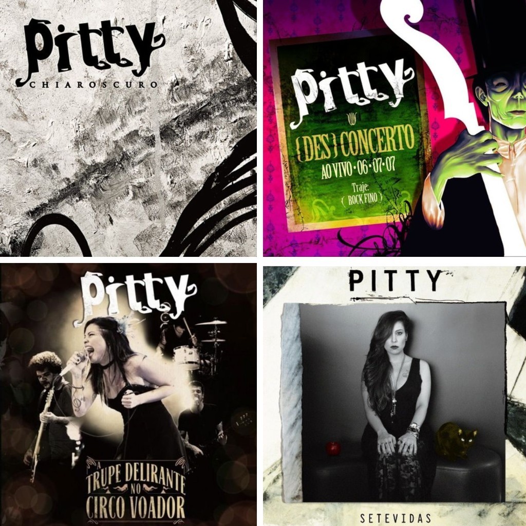 Kit Cd Pitty Desconcerto+Chiaroscuro+SeteVidas+TrupDelirante | Shopee ...