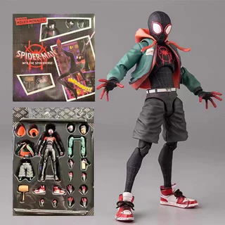 15cm Figura De Anime Homem Aranha Através Do Ação Figurino Brinquedo Colecionável