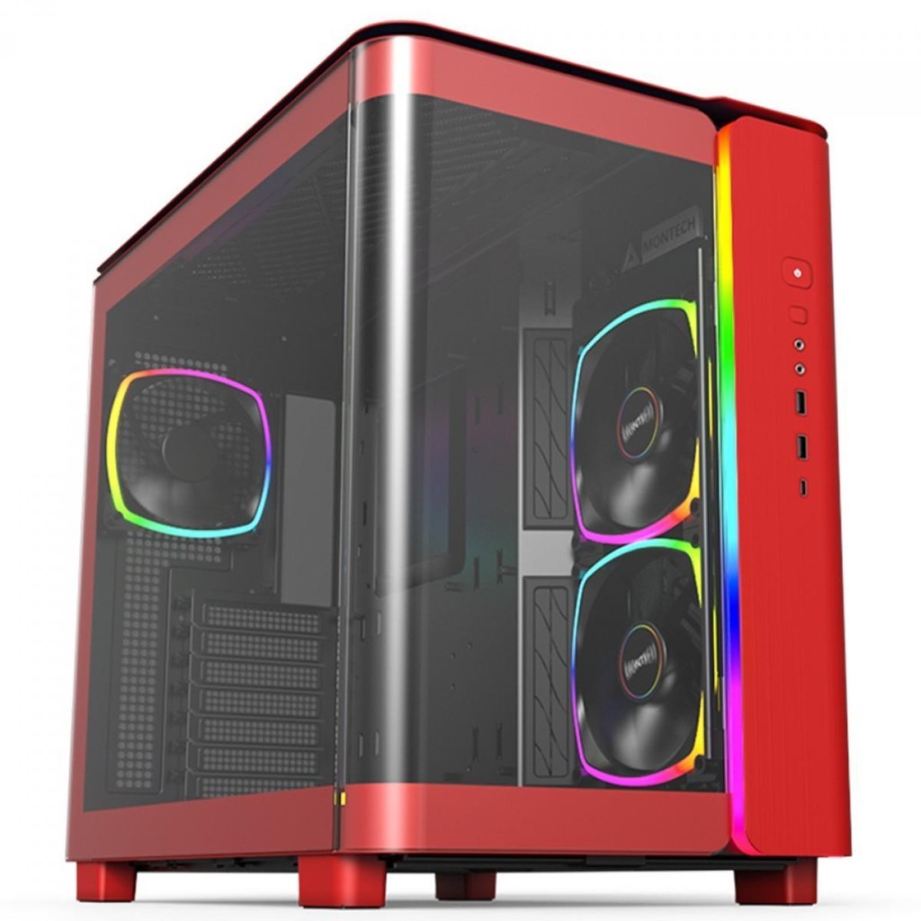 Gabinete Gamer Montech King 95 Pro Mid Tower, ATX Com 6 Fans