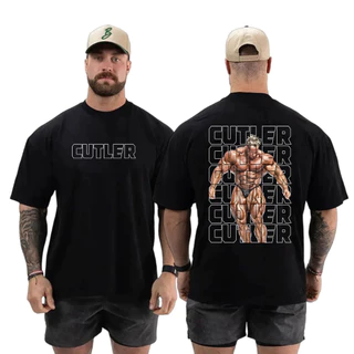 Camisa Oversized Pose Lendaria Jay Cutler Larga Mr Olympia Fisiculturista Algodão