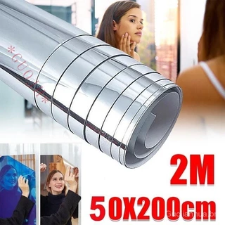 GUOJH Espelho De Parede DIY Mirror Adesivo Soft Material Acrílico Liso E Fácil De Colar De Usar Corpo Inteiro