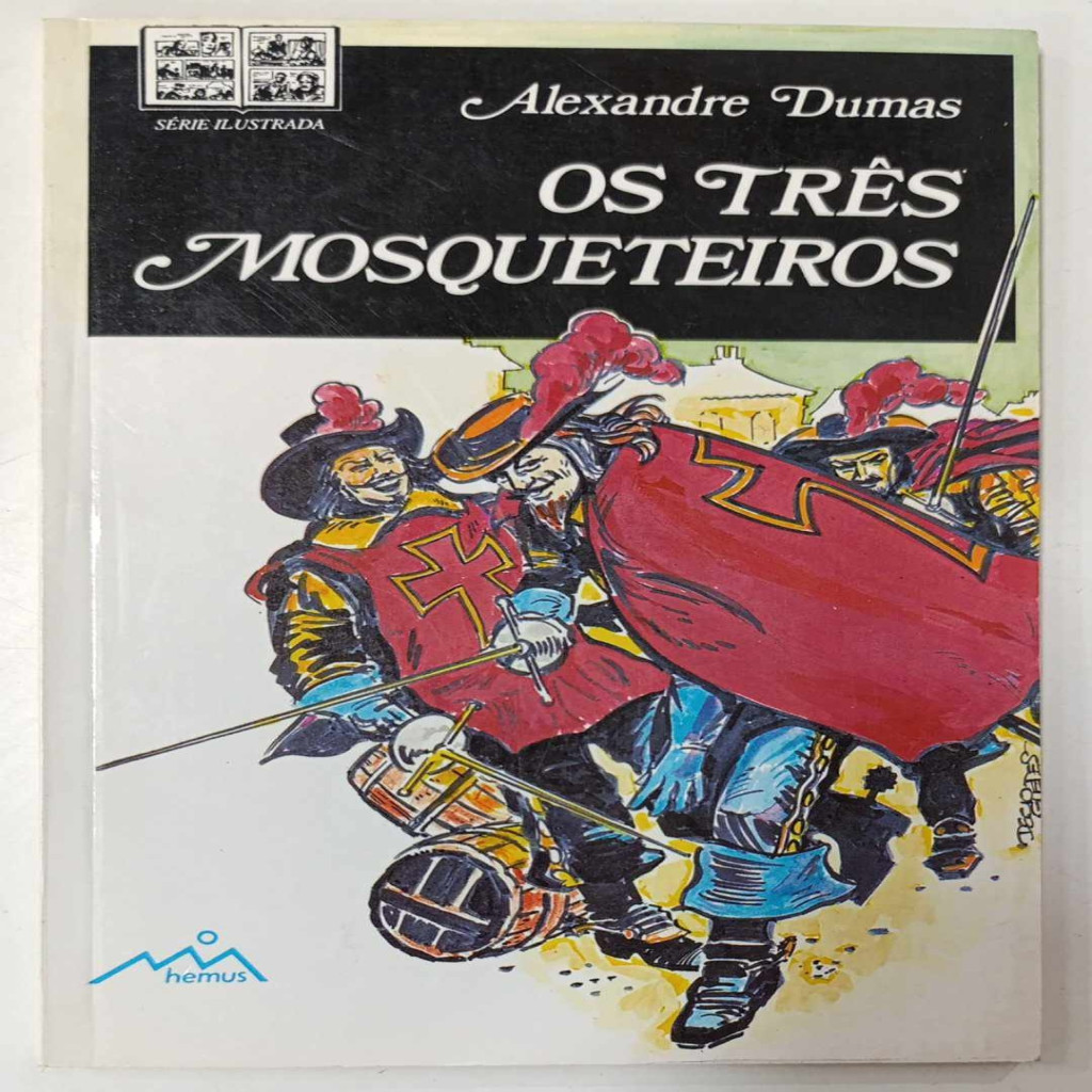 Os Três Mosqueteiros ( Série Ilustrada ) autor Alexandre Dumas e Adap ...