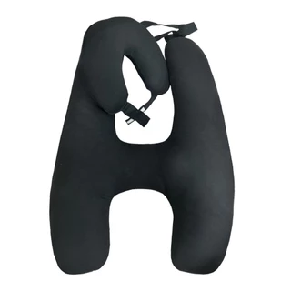 Almofada De Pescoço Travesseiro De Viagem Para Carro Descanso Tipo H Confortavel