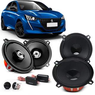 Combo Kit 2 vias DSK130 + Coaxial DCX130 Peugeot 208