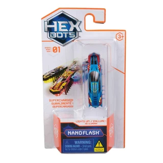 Brinquedo Sensorial Nano Flash Azul e Laranja - Hexbots