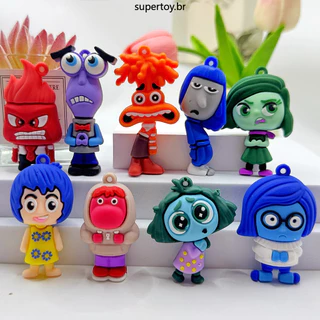 INSIDE OUT 2 Doll Figure Disney Tristeza Ansiedade An em Oferta na Shopee