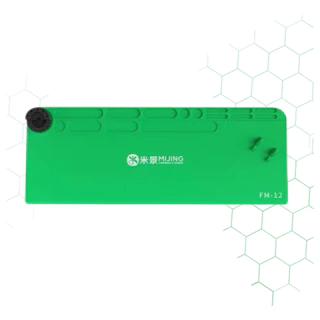 Manta Grande Tapete Silicone Gigante Antiestática Bancada 80x30cm
