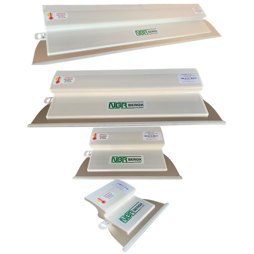 BEROX NAUBER KIT 4 DESEMPENADEIRA NBR BEROX - 16, 25, 40, 60 CM ...