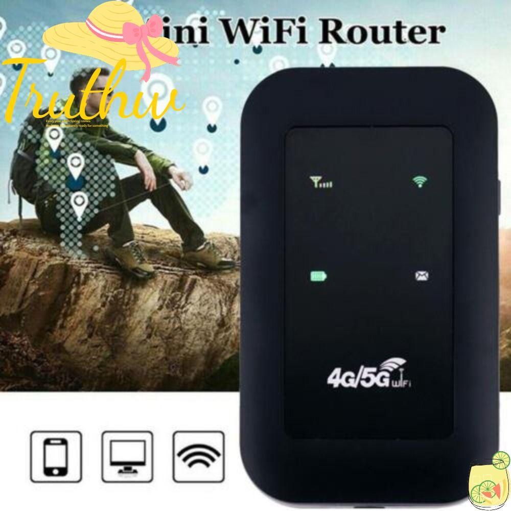 TRUTHW Roteador Sem Fio Portátil Casa 150Mbps MiFi Hotspot