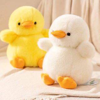 Bonito Pato Plushie Amarelo Brinquedo De Pelúcia Boneca Do Bebê Presente De Aniversário Brinquedos Para Crianças Menina
