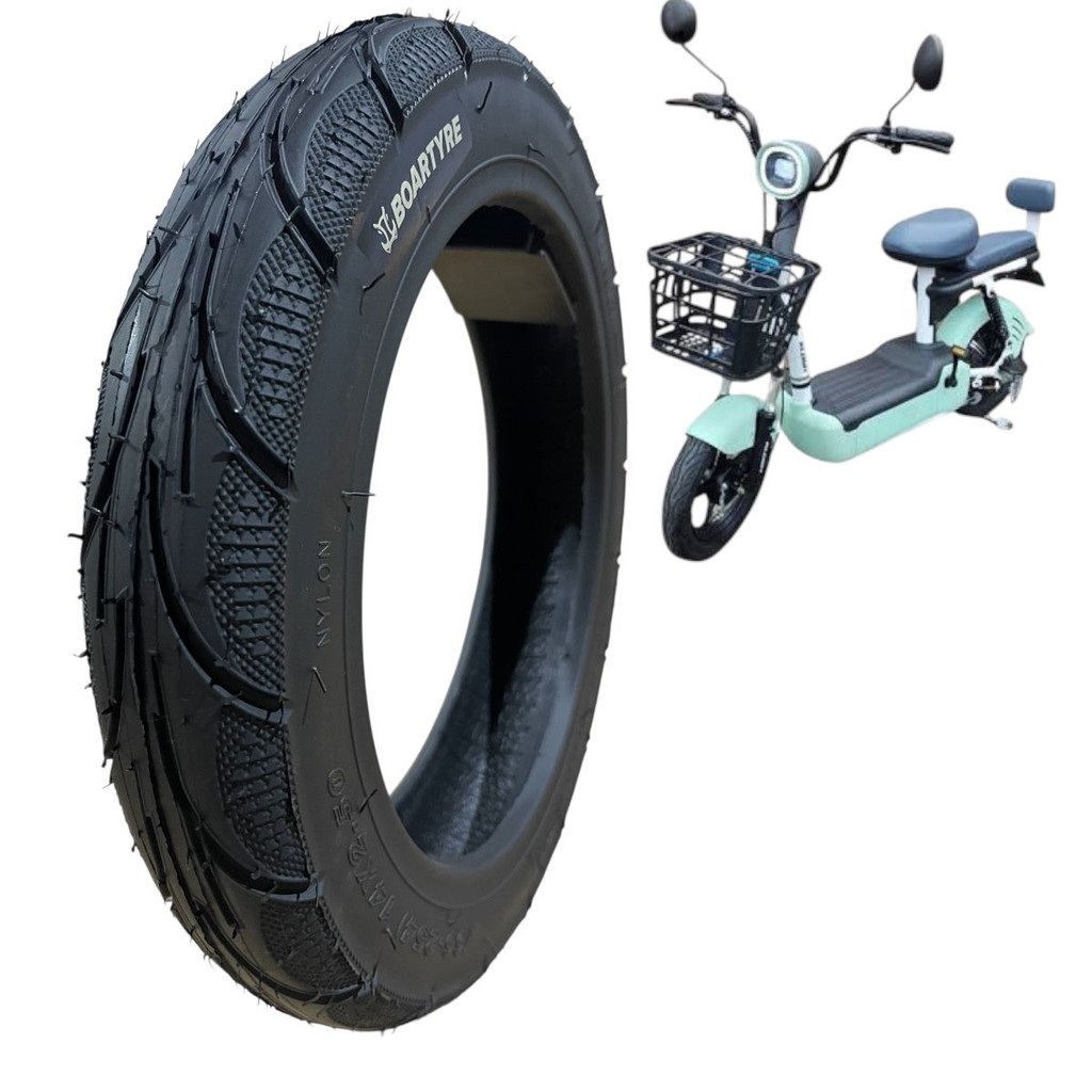 Pneu 2.50/10 Aro 10 14x2.50-10 Bicicleta Elétrica Wehawk Hawk 48v Nxt ...