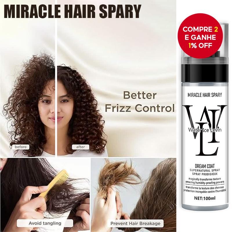 Spray volumizador e modelador de cabelo, remoção de óleo sem lavagem ...