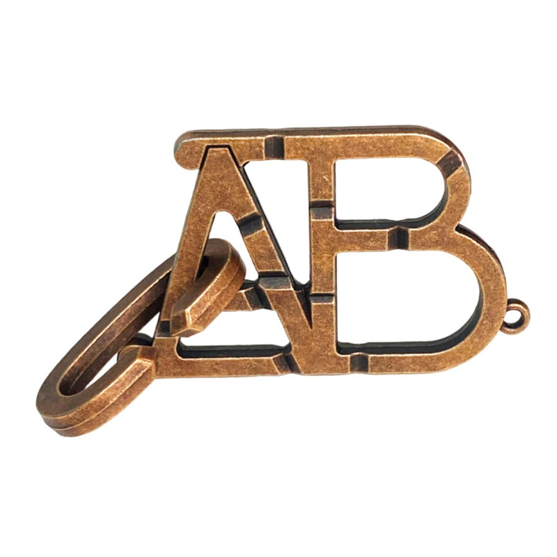 Cast Puzzle Metal - ABC Lock | Shopee Brasil