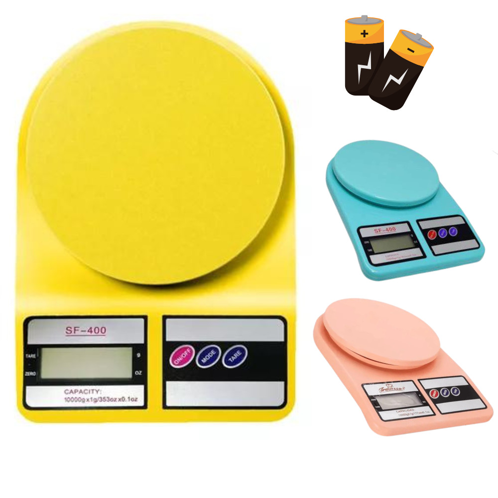 Balança De Cozinha Digital 10kg Nutrição Pesar Comida | Shopee Brasil