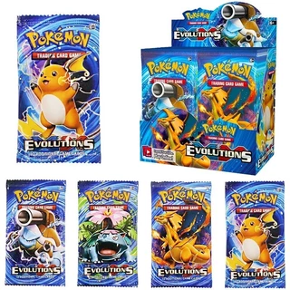 72pcs English Pocket Monster Game Cards Batalha Estilos Evoluções para Crianças Jogar Coleção de Cartas de Troca