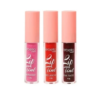 Kit 3 Lip Tint Febella 4,5 g em Oferta na Shopee