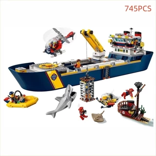 oceano technic explore navio compatible Lego City generico menino menina Crianças brinquedos educativos blocos de construção