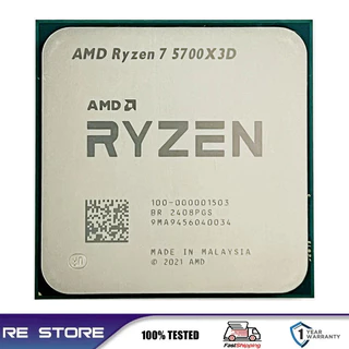 Processador AMD R7 5700 X3D Ryzen 7 3.0GHz 8 núcleos 16 thread 7NM LGA AM4