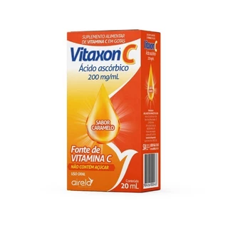 Vitaxon C Vitamina C Airela 200mg/ml gotas 20ml em Oferta na Shopee