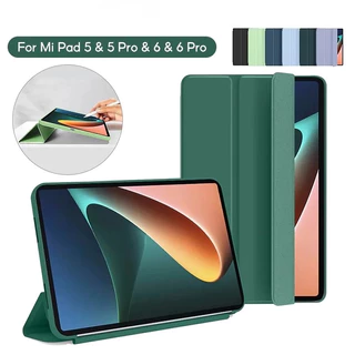 Para Redmi Pad SE 11 Inch Capa Protetora De Mesa Xiaomi Mi 6 6 Pro 5 5 Tbtic PU Couro Smart Case Funda Auto Wake Up Suporte Magnético