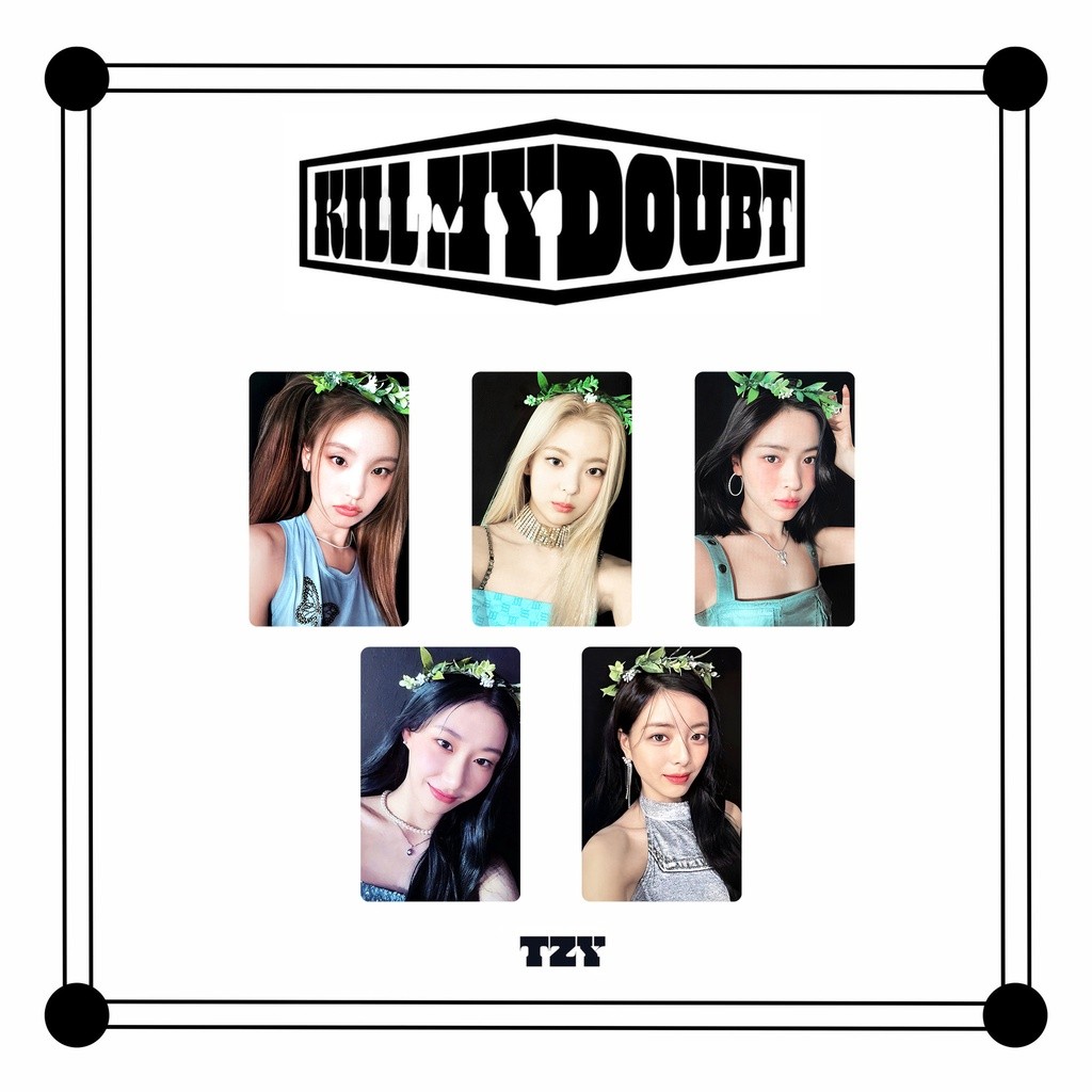 4-5pcs/set ITZY BORN TO BE Special Edition Lomo Card Algorhythm