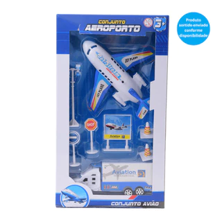 Conjunto Aeroporto - Jet Stream - Luz e Som - Sortido - ST Import