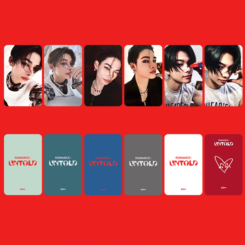 5-7pcs EN WORLD TOUR FATE PLUS IN JAKARTA Brought the Heat Lomo