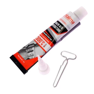 Cola Selante de Silicone Alta Temperatura 85g Juntas Vedação