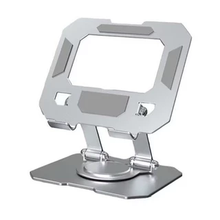 Suporte de Alumínio 360° Ajustável Dobrável Para Tablet 4-12 polegadas sólido