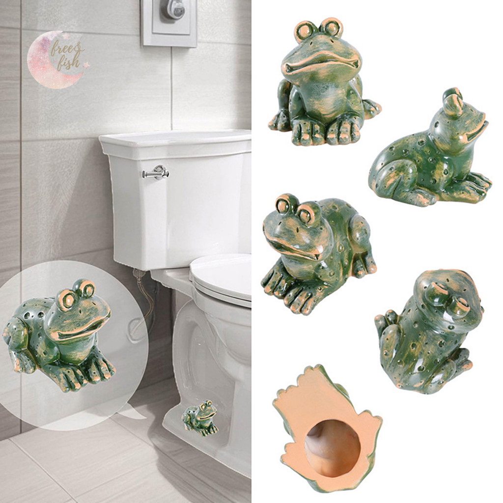 Animal Toilet Bolt Cover Frog Handcrafted Resin Turtle Waterproof