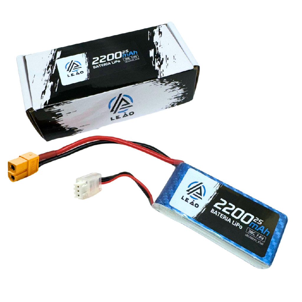 HRB 7.4V 2200mAh 30C 2S LiPo – Batterie EC2 Pour Drone H501S Et Modèles RC – Haute Performance