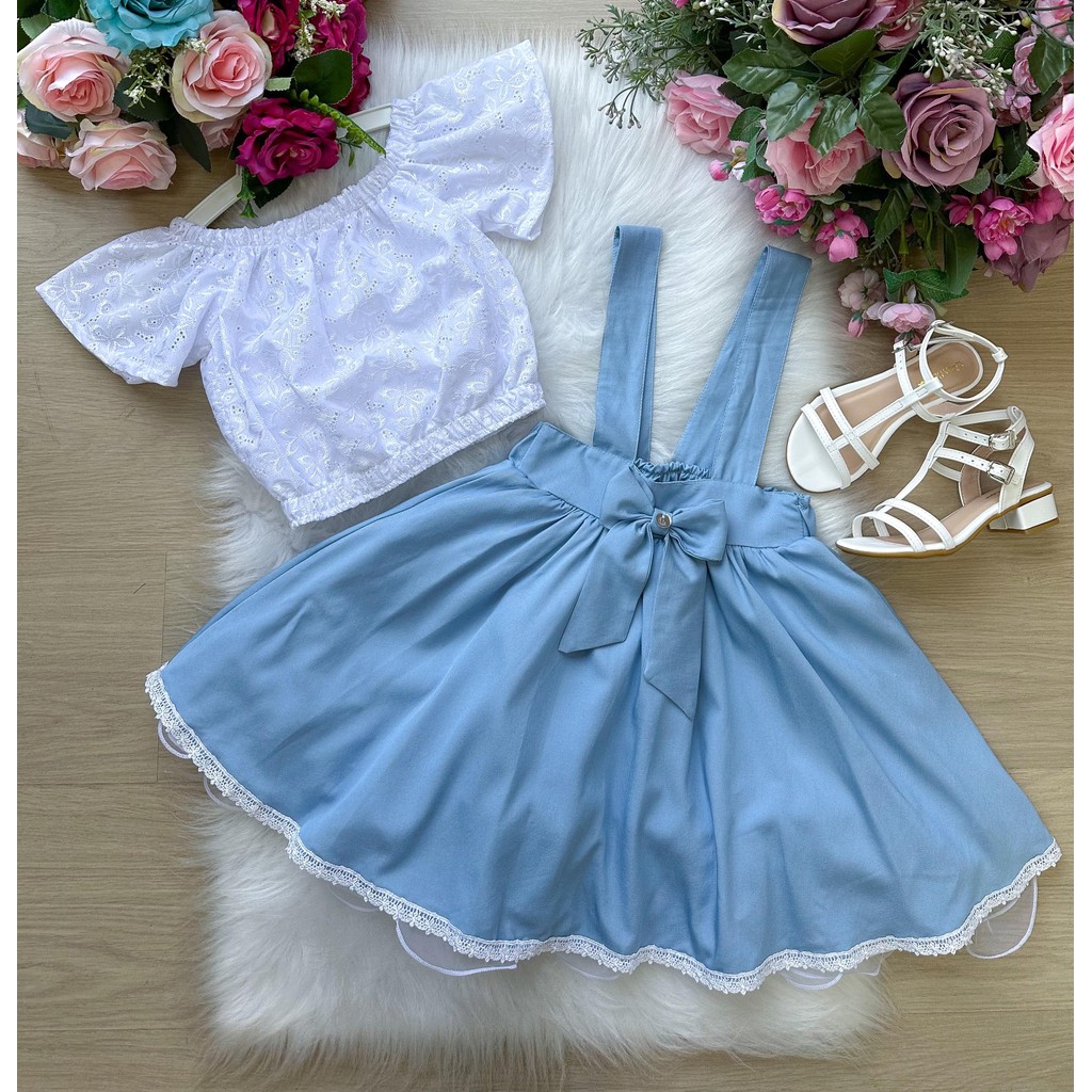 Vestido Banana Club Salopete Virginia Shopee Brasil