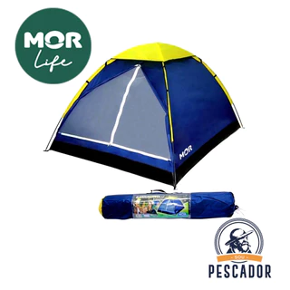 Barraca Iglu Azul Até 2 Pessoas, Para Camping, Pesca, Aventura, Produto Genuíno, Mor Life em Oferta na Shopee