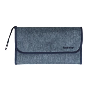 Trocador Portátil Impermeável Jeans - Kababy