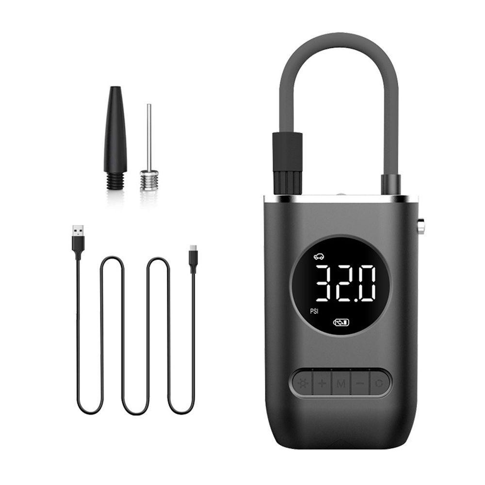 Calibrador Compressor Digital Portátil Sem Fio Pneu Carro Bike Shopee