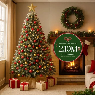 Árvore De Natal Pinheiro Nevada 1050G 2,10m 23689 - Vencedor