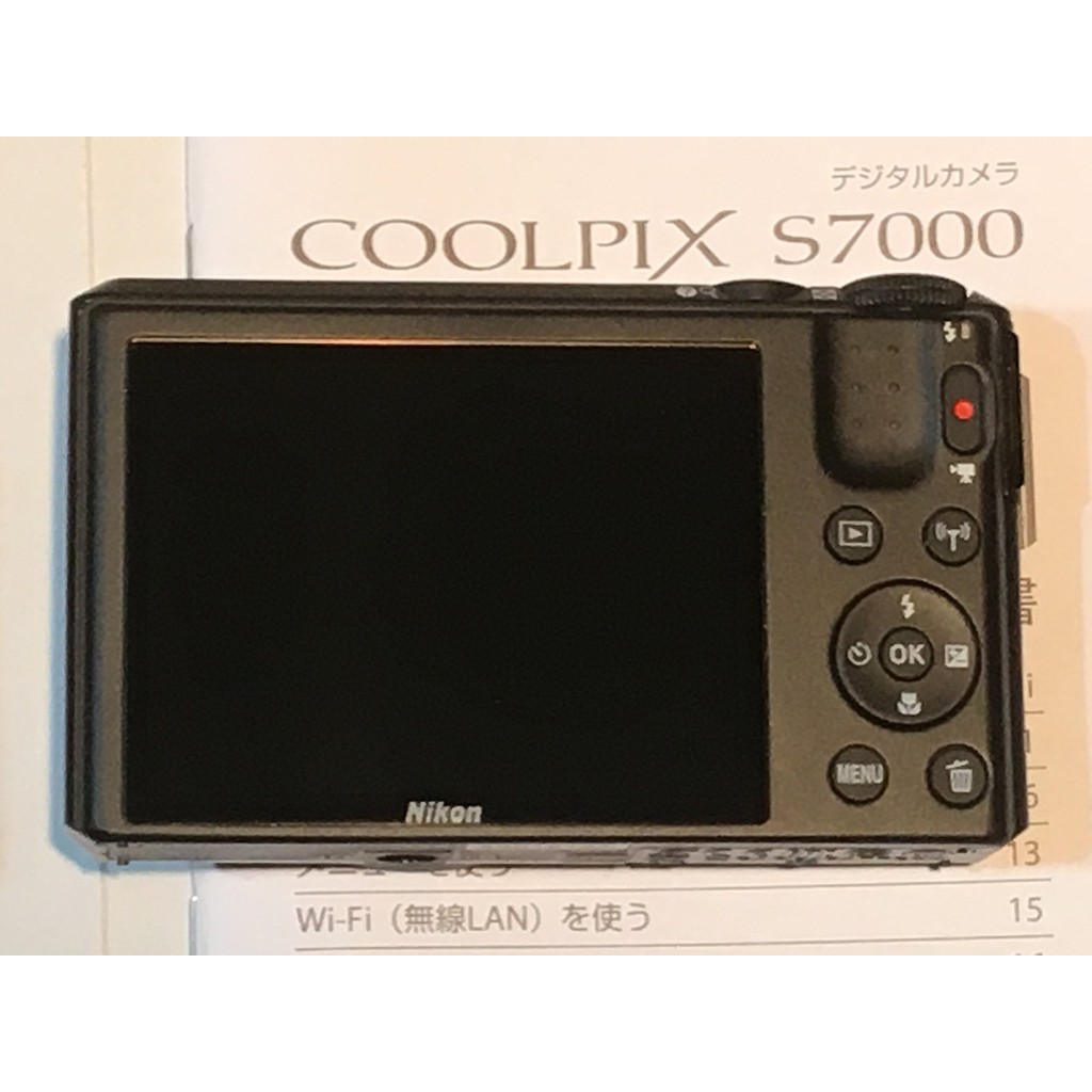 USED]Do Japão [Usado] Câmera digital Nikon COOLPIX S7000 preta