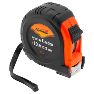 Trena emborrachada com fita de aço 25 mm x 10 m trava Sparta