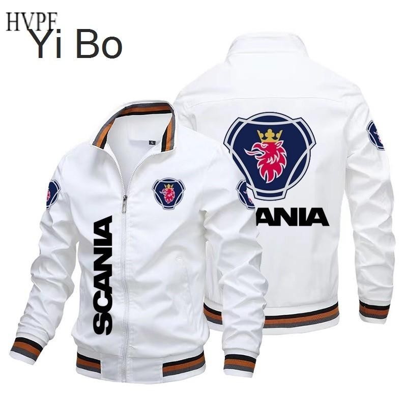 Jaqueta Masculina SCANIA Com O Logotipo À Prova De Vento E Quente Esportiva HUR8