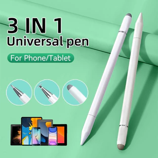 Lápis De Desenho 3 Em 1 Universal Stylus Para Samsung Galaxy Tab S9 Fe + plus S8 S7 S9Ultra S6 lite a8 a7 A9 Mais A 10,1 a7