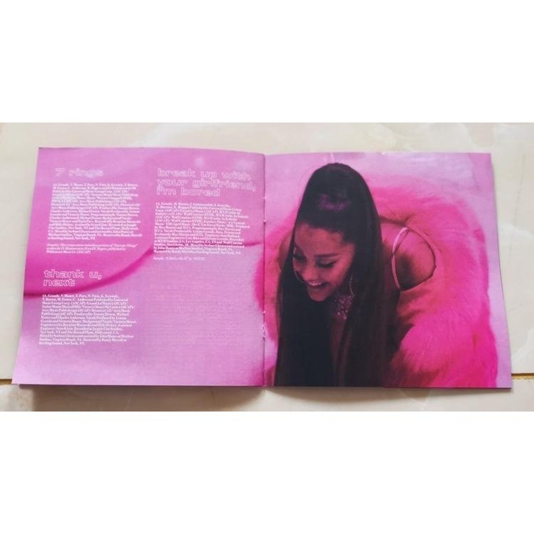 Ariana Grande Thank U, Next Original CD Album [Lacrado] Brand New