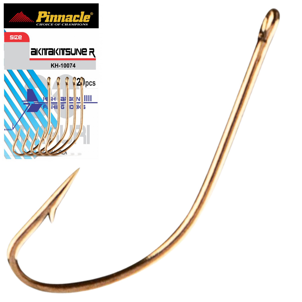 Cartela Anzol Maruri Pinnacle AkitaKitsune Gold