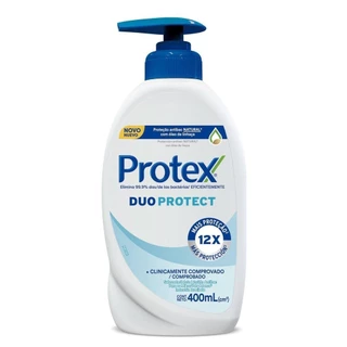 Sabonete Líquido Protex Duo Protect 400ml em Oferta na Shopee