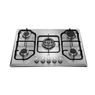 Fogão Cooktop 5 Bocas a Gás Electrolux GT75X Inox 127V/220V