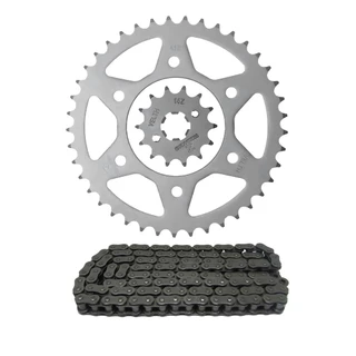 Kit Relação Transmissão Fazer 150 Factor 150 2014 A 2024