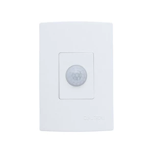 Sensor de Presença Embutido 4x2 com Fotocélula 6 Funções Lente 180º Branco QI2MB