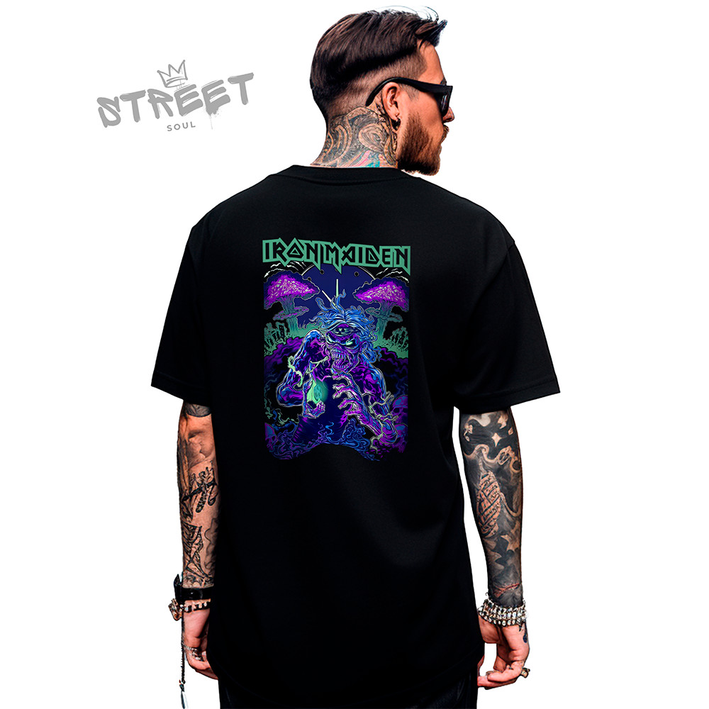 Camiseta Banda de Rock Camisa Iron Maiden Infinite Dreams Envio Mais Rapido do Brasil Shopee Brasil