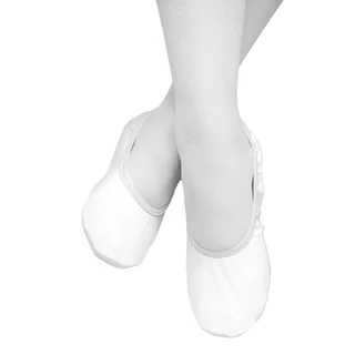 Sapatilha Ballet Simples Branca Para Fantasias Carnaval