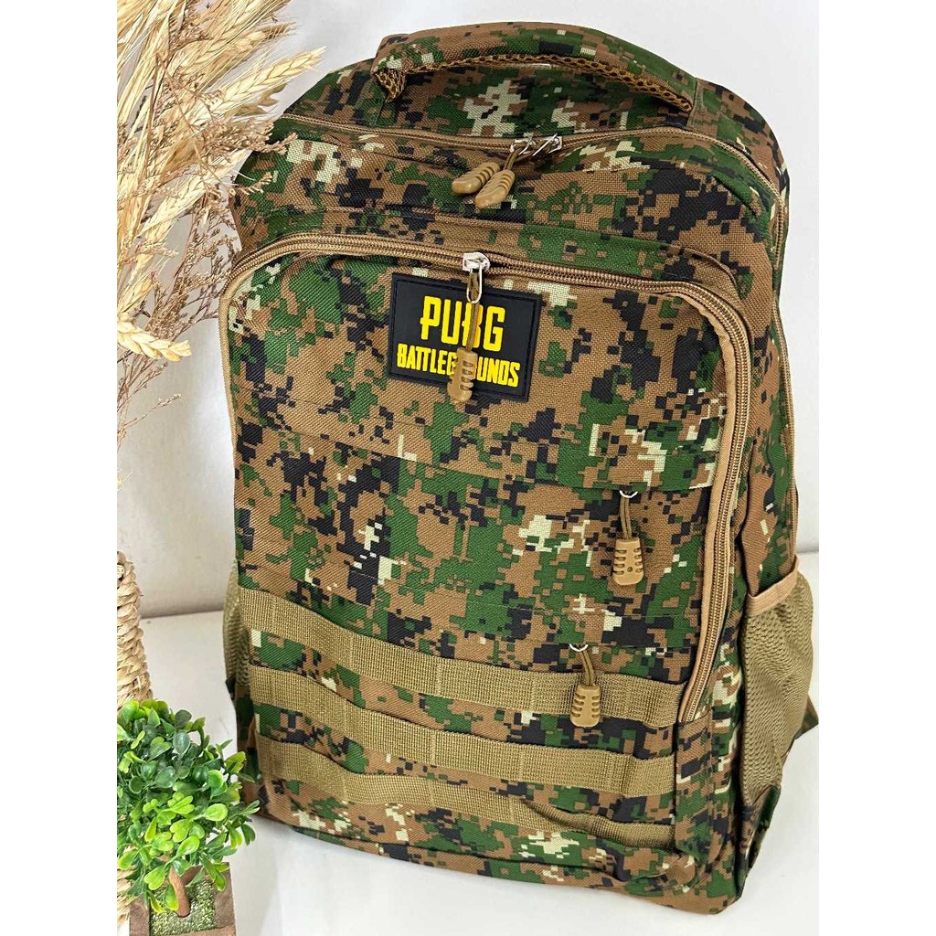 Mochila Escolar Reforçada Costa Unissex Respirável Camuflada passeio